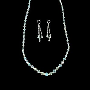 Swarovski Necklace And Earings Set